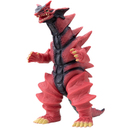 萬代 軟膠奧特曼玩具 經(jīng)典奧特怪獸系列 耐摔 夜光 兒童玩具 莫斯阿甲63645(頭頂夜光)