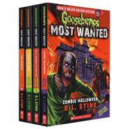 雞皮疙瘩最高通緝系列 特別版 Goosebumps Most Wanted Special Edition 英文原版恐怖驚險青少年幽默章節書(shū) R.L.Stine斯坦 綠山墻 最高通緝系列 特別版4冊 