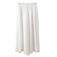 【禪意女裝佛系】風(fēng)文藝復古禪舞服裝中式上衣冷淡風(fēng)連衣裙棉麻瑜伽服茶服居士服女白色超仙禪服女新款演 褲子    雪紡面料 XL