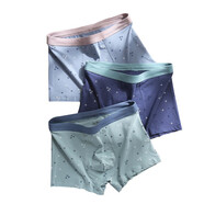 嗨貝象青少年內褲男孩9-12-13-15歲發(fā)育期大童初中生16-18高中學(xué)生平角 625A1款- 3條 160 (L) 建議80-100斤