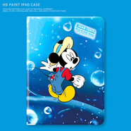 品怡華為平板保護套榮耀暢享平板皮套m5青春版M3網(wǎng)紅m6暢玩2軟殼適用 【藍底米奇】軟殼 【M5 (10.1寸)/C5(10.1寸)】