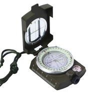 蒙拓嘉 戶外不銹鋼指南針指北針 旅游登山出行導(dǎo)航工具用品 多功能指南針