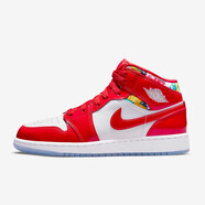 耐克（NIKE）AIR Jordan 1 GS AJ1喬1高幫籃球鞋 辣椒紅DC7248-600 36.5
