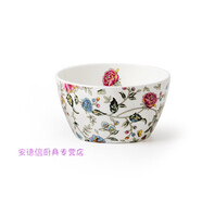 彩虹鳥(niǎo)（Rumours）瓷餐具碗單個(gè)碟套裝陶瓷家用大號米飯飯碗瓷碗湯碗面碗韓式方碗 富士山4.5英寸方碗