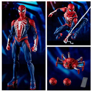 索冠SHF手辦縱橫宇宙玩具模型人偶公仔玩偶周邊可動(dòng) PS4游戲蜘蛛俠 國產(chǎn)版16cm