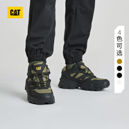 CAT卡特運動(dòng)鞋休閑鞋老爹鞋男女休閑鞋月球車(chē)防滑火星鞋低幫運動(dòng)鞋 墨綠+黑拼色 39