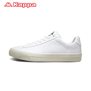 Kappa男女板鞋舒適運動(dòng)休閑情侶板鞋-K0855CC09 男 茉莉白-030 35