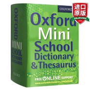 英文原版牛津英國小學(xué)英語詞典Mini School Dictionary Thesaurus英英字典
