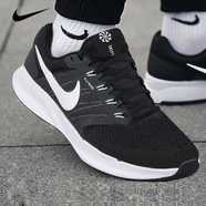 耐克（NIKE）男鞋 2025秋冬新款運動(dòng)鞋舒適時(shí)尚休閑健步鞋透氣輕便低幫跑步鞋 黑/白/深煙灰/RUN SWIFT3 建議拍大半碼 42