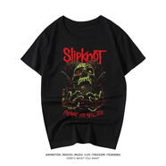 VPVZ歐美高街重金屬slipknot活結(jié)樂隊(duì)搖滾音樂T恤嘻哈寬松短袖TEE個(gè)性 款式5 L