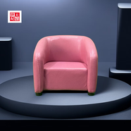 胖東來(lái)同款兒童沙發(fā)皮沙發(fā)座椅0到5歲寶寶小單人迷你 科技布玫紅色加固升級版