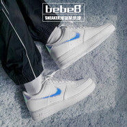 耐克（NIKE）【嚴選好物】 AF1 Air Force 1 Low 空軍一號男女 低幫休閑板鞋 彩虹像素鉤白CV1699-100 40.5