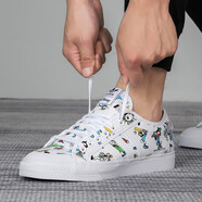 阿迪達斯 （adidas）三葉草男女鞋NIZZA 新款低幫耐磨帆布鞋時尚潮流板鞋CQ2332 FW0645 36