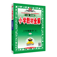 小學(xué)教材全解 六年級數學(xué)下 人教版 2021春