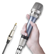 depusheng C1有線(xiàn)麥克風(fēng)動(dòng)圈話(huà)筒K歌家用KTV專(zhuān)業(yè)舞臺演出K歌電腦直播錄音配音網(wǎng)絡(luò )會(huì )議網(wǎng)課 C90專(zhuān)業(yè)有線(xiàn)話(huà)筒
