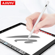 AJIUYU 触控笔联想手写笔平板电脑电容笔Miix520/YOGA/TAB5/4/3绘画写字笔 白（POM笔尖）三系统模式主动式触控笔 二合一平板笔记本Miix710/700/720