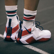 耐克（NIKE）男鞋夏季新款LEBRON詹姆斯士兵14代場上實戰(zhàn)緩震籃球鞋CK6047-100 CK6047-100/士兵14/白紅 41