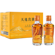 天池良源小參酒天池良源小瓶裝吉林長白山人參撫松特產(chǎn) 42度 165mL 12瓶
