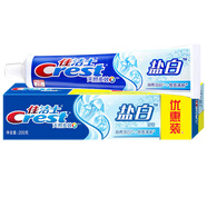 佳潔士牙膏家庭裝 健齒口氣清新固齒 鹽白牙膏 200g*1支