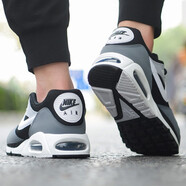 耐克（NIKE）男鞋秋季新款運動(dòng)鞋AIR MAX氣墊緩震透氣跑步鞋休閑鞋511416-400 511416-011/AIR MAX氣墊/灰黑 44.5