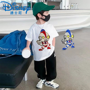 迪士尼（Disney）兒童亮片可變圖案衣服可變色短袖雙面變圖變臉鱗片熊貓變老虎t恤 (100%純棉)奧特曼 110 碼建議100-110CM