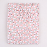 黛芷芙中老年春秋純棉睡褲女針織棉加肥加大碼長(cháng)褲睡褲家居褲休閑褲 (春秋款女褲)雙色方格 XXXL（130-150斤）