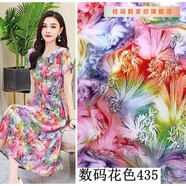 新款202260支棉綢人造棉布料寶寶服裝面料綿綢睡衣夏季連衣裙面料 數(shù)碼花色435-1米價