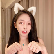 sm眼罩絲帶道具 男女夫妻房事成人情趣韓國可愛(ài)蕾絲貓耳朵 鏤空白色毛