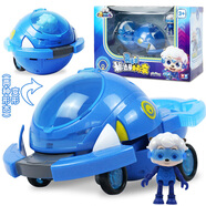 奧迪雙鉆喜羊羊與灰太狼玩具羊羊趣冒險行動(dòng)隊變形車(chē)機車(chē)玩具新年禮物 羊羊行動(dòng)隊-喜羊羊極速號變形車(chē)