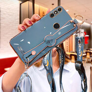 喬歡歡 華為暢享20e手機殼MLD一AL10腕帶保護硅膠套斜挎掛繩鏡頭全包防摔軟殼MLDAL外殼暢亨