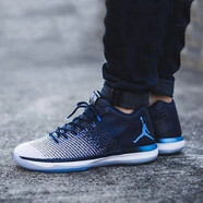 耐克（NIKE）新款男鞋 Air Jordan Low AJ31低幫緩震實戰(zhàn)籃球鞋 897564-400 藍白漸變 41