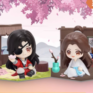 奧迪雙鉆天官賜福群像動(dòng)漫謝憐花城三郎手辦四時(shí)相伴盲盒不倒翁擺件玩具 天官賜福四時(shí)相伴-隨機2只丨成對