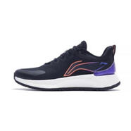 李寧（LI-NING）男鞋22秋季新款云plus網(wǎng)面透氣運(yùn)動(dòng)鞋跑步鞋 ARHS007-8黑色/熒 ARHS007-8黑色/熒光柔橙 43.5