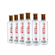 五糧液（wuliangye）股份 口糧酒 濃香型白酒 52度 100mL 6瓶 五糧頭曲小酒