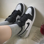 耐克（NIKE）aj女鞋2025新款夏季AIR JORDAN 休閑鞋板鞋aj1籃球鞋運動鞋 553560-052白灰 36