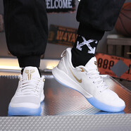 耐克（NIKE）男鞋新款  MAMBA  FOCUS  科比曼巴精神男子實(shí)戰(zhàn)訓(xùn)練籃球鞋 AO4434-AJ5899-004 白金 41