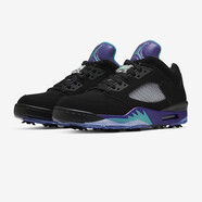 耐克（NIKE）男鞋 AIR JORDAN 5 AJ5 喬5男子籃球鞋CZ1786-001 CU4523-001 黑紫葡萄 40