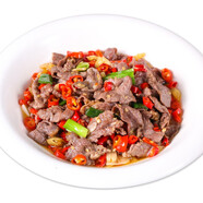 聰廚 小炒黃牛肉 225g生鮮牛肉火鍋食材預(yù)制菜冷凍 