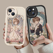 OLOEY高級感發(fā)財情侶款手機殼任意機型蘋(píng)果15vivo14華為OPPO小米13小眾 庫洛牌魔卡少女櫻圖左4705右4706 小羊皮殼[單個(gè)價(jià) 情侶要拍2個(gè)]