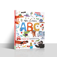 ABC字母立體書 Alfie  and  Bet's  ABC （1本）字母認知書 親子互動精裝