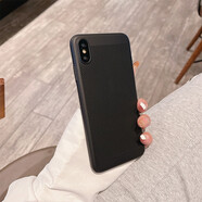 榕斌 適用蘋(píng)果xsmax手機(jī)殼散熱iphonexr防摔鏡頭全包ipx超薄硬殼透氣網(wǎng)孔男女士新款保護(hù)套 護(hù)鏡網(wǎng)孔手機(jī)殼【黑】 iPhone xsmax