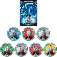 萬(wàn)代（BANDAI） 澤塔奧特曼【日文版】 DX變身器 兒童玩具 令人勛章6兄弟