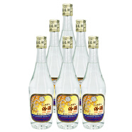 杏花村老酒 杏花村汾酒 出口玻璃瓶 60度 清香型白酒 2012年 500mL 6瓶 非整箱