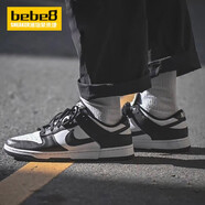 耐克（NIKE）bebe8 Dunk Low SB 低幫男女子運動休閑滑板鞋 黑白熊貓DD1391/CW1590-100 38