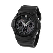 卡西歐（CASIO）【日本直郵】CASIO卡西歐男士全黑經(jīng)典運動(dòng)手表GAW-100B-1AER