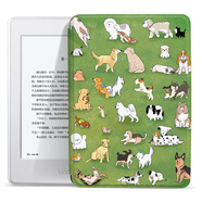 卜鄰 適用Kindle保護套Paperwhite5/4/3青春版558入門(mén)版咪咕電子書(shū)kpw4硅膠 【狗狗草坪】 kindle 658青春版