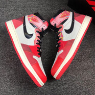 耐克（NIKE）【極速發(fā)貨】Nike Jordan 1 Retro High AJ1 男款復(fù)古鞋 DV1748-601  蜘蛛俠 40.5