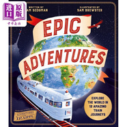 Epic Adventures:Explore the World in 12 Amazing Train Journeys史詩般的冒險在12次奇妙的火車旅行中探索世界