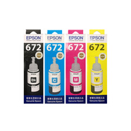 愛普生T672系列墨水瓶套裝（適用L220/L310/L313/L211/L360/L380/L455/L385/L485/L565）