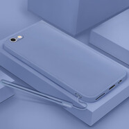 倍思力 適用蘋(píng)果6plus手機殼iPhone6S PLus男女款防摔全包磨砂保護套超薄軟外殼 薰衣草灰-純色 蘋(píng)果6plus/6sPLus通用
